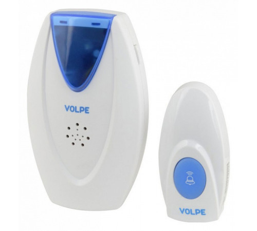 Звонок беспроводной (UL-00002404) Volpe UDB-Q028 W-R1T1-16S-80M-WH Звонок беспроводной (UL-00002404) Volpe UDB-Q028 W-R1T1-16S-80M-WH