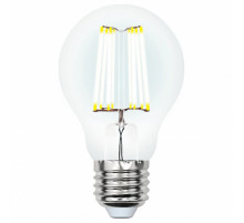 Лампа светодиодная филаментная (UL-00002872) Uniel E27 7W 3000K LED-A60-7W/WW/E27/CL/DIM GLA01TR