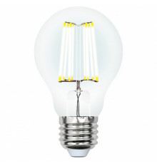 Лампа светодиодная филаментная (UL-00002872) Uniel E27 7W 3000K LED-A60-7W/WW/E27/CL/DIM GLA01TR