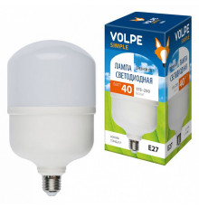 Лампа LED сверхмощная (UL-00002906) Volpe E27 40W (350W) 6500K LED-M80-40W/DW/E27/FR/S