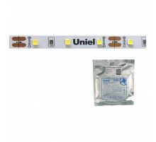 Светодиодная лента (UL-00002969) Uniel 60LED/m 6W/m 2835SMD холодный белый 5M ULS-2835-60LED/m-8mm-IP20-DC24V-6W/m-5M-DW