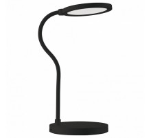 Настольная лампа (UL-00003339) Uniel TLD-553 Black/LED/400Lm/4500K/Dimmer/USB