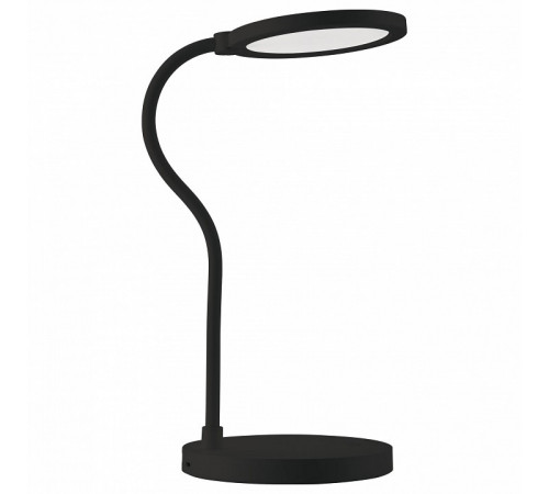 Настольная лампа (UL-00003339) Uniel TLD-553 Black/LED/400Lm/4500K/Dimmer/USB