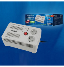 Стабилизатор напряжения (UL-00003602) Uniel 500ВА U-RST-500/1