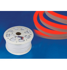 Светодиодная влагозащищенная лента (UL-00003770) Uniel 8W/m 120LED/m 2835SMD красный 50M ULS-N21-2835-120LED/m-8mm-IP67-220V-8W/m-50M-Red