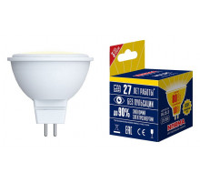 Лампа светодиодная (UL-00003839) Volpe GU5.3 7W 3000K матовая LED-JCDR-7W/WW/GU5.3/NR