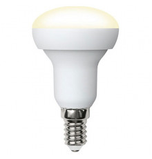 Лампа светодиодная (UL-00003845) Volpe E14 7W 3000K матовая LED-R50-7W/WW/E14/FR/NR