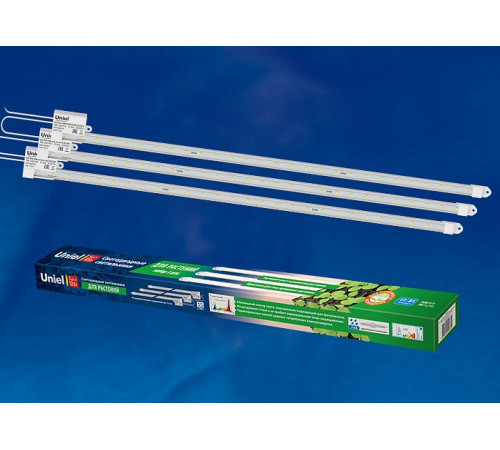 Светодиодный светильник для растений (UL-00003851) Uniel ULY-P91-20W/SPFR/K IP65 AC220V Clear KIT03