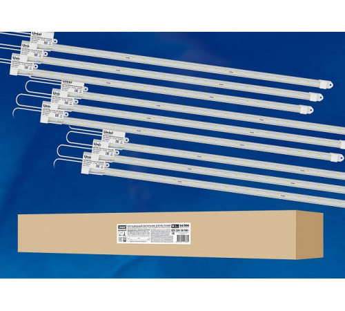 Светодиодный светильник для растений (UL-00003853) Uniel ULY-P91-20W/SPFR/K IP65 AC220V Clear KIT09 Светодиодный светильник для растений (UL-00003853) Uniel ULY-P91-20W/SPFR/K IP65 AC220V Clear KIT09