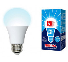 Лампа светодиодная (UL-00004023) Volpe E27 13W 4000K матовая LED-A60-13W/NW/E27/FR/NR