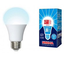 Лампа светодиодная (UL-00004026) Volpe E27 16W 4000K матовая LED-A60-16W/NW/E27/FR/NR