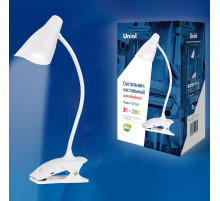 Настольная лампа (UL-00004143) Uniel TLD-560 White/LED/280Lm/5000K/Dimmer