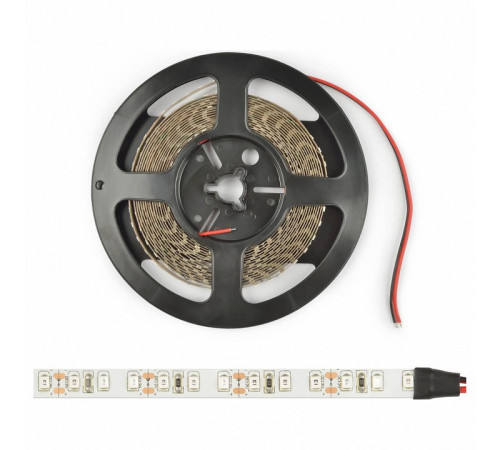 Светодиодная лента (UL-00004361) Uniel 4,8W/m 60LED/m 2835SMD красный 5M ULS-M11-2835-60LED/m-8mm-IP20-DC12V-4,8W/m-5M-RED PROFI