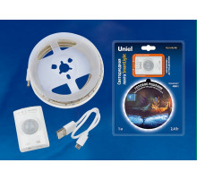 Светодиодная влагозащищенная лента (UL-00004450) Uniel 2,4W/m 30LED/m белый 1М ULS-R21-2,4W/4000K/1,0M/RECH SENSOR Smart Light