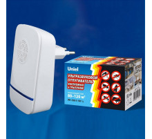 Ультразвуковой отпугиватель насекомых и грызунов (UL-00004563) Uniel UDR-E12 Ivory