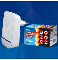 Ультразвуковой отпугиватель насекомых и грызунов (UL-00004563) Uniel UDR-E12 Ivory