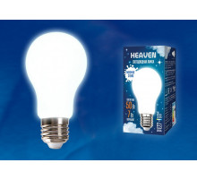 Лампа светодиодная Uniel LED-A60-7W/4000K/E27/FR GLH01WH UL-00004840