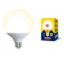 Лампа светодиодная Volpe Norma LED-G95-16W/3000K/E27/FR/NR картон UL-00004873