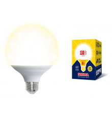 Лампа светодиодная Volpe Norma LED-G95-16W/3000K/E27/FR/NR картон UL-00004873