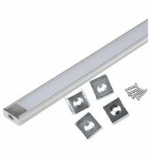 Профиль (UL-00005027) Uniel UFE-K02 Silver/Frozen 200 Polybag