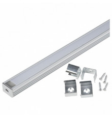 Профиль (UL-00005029) Uniel UFE-K10 Silver/Frozen 200 Polybag