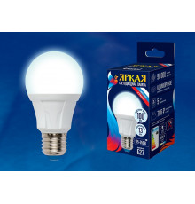 Лампа светодиодная (UL-00005031) Uniel E27 13W 4000K матовая LED-A60 13W/4000K/E27/FR PLP01WH