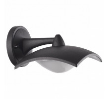 Уличный настенный светодиодный светильник (UL-00005403) Uniel ULU-S10A-8W/4000K IP54 BLACK