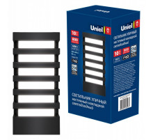 Уличный настенный светодиодный светильник (UL-00005415) Uniel ULU-S40A-10W/4000K IP65 Grey