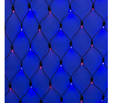 Уличная светодиодная гирлянда (UL-00005486) Uniel сетка 220V красно-синий ULD-N2015-288/SBK Red-Blue IP67