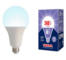 Лампа светодиодная Volpe E27 30W 6500K матовая LED-A95-30W/6500K/E27/FR/NR UL-00005606