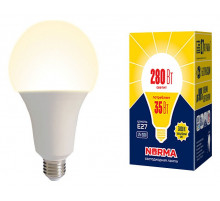 Лампа светодиодная Volpe Norma LED-A95-35W/3000K/E27/FR/NR картон UL-00005607
