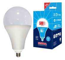 Лампа светодиодная Volpe Norma LED-A160-65W/4000K/E27/FR/NR картон UL-00005617
