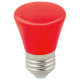 Лампа светодиодная Volpe Decor color LED-D45-1W/RED/E27/FR/С BELL UL-00005638