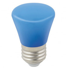 Лампа светодиодная Volpe Decor color LED-D45-1W/BLUE/E27/FR/С BELL UL-00005639