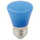 Лампа светодиодная Volpe Decor color LED-D45-1W/BLUE/E27/FR/С BELL UL-00005639