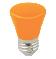 Лампа светодиодная Volpe Decor color LED-D45-1W/ORANGE/E27/FR/С BELL UL-00005642