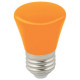 Лампа светодиодная Volpe Decor color LED-D45-1W/ORANGE/E27/FR/С BELL UL-00005642