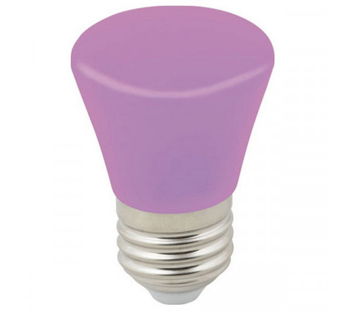 Лампа светодиодная Volpe Decor color LED-D45-1W/PURPLE/E27/FR/С BELL UL-00005644 Лампа светодиодная Volpe Decor color LED-D45-1W/PURPLE/E27/FR/С BELL UL-00005644
