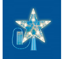 Украшение звезда Uniel ULD-H1515-010/STB/2AA WARM WHITE STAR-2 UL-00005761
