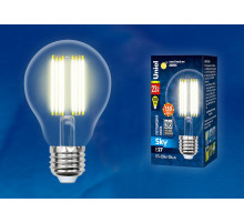Лампа светодиодная (UL-00005897) Uniel E27 23W прозрачная LED-A70-23W/3000K/E27/CL PLS02WH