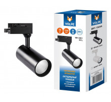 Трековый светодиодный светильник Volpe ULB-Q276 15W/4000К BLACK UL-00005936