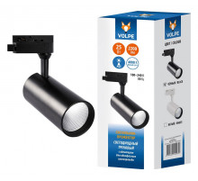 Трековый светодиодный светильник Volpe ULB-Q276 25W/4000К Black UL-00005939