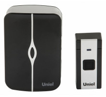 Звонок беспроводной (UL-00006434) Uniel UDB-015W-R1T1-36S-100M-WH/BL