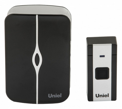Звонок беспроводной (UL-00006434) Uniel UDB-015W-R1T1-36S-100M-WH/BL Звонок беспроводной (UL-00006434) Uniel UDB-015W-R1T1-36S-100M-WH/BL