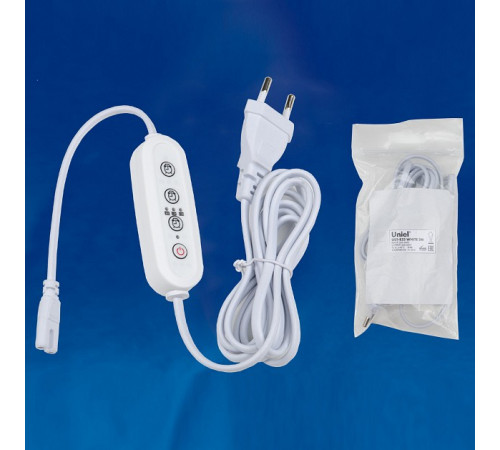 Таймер с вилкой и разъемом для фито светильника (UL-00006492) Uniel UST-E32 WHITE 2M Таймер с вилкой и разъемом для фито светильника (UL-00006492) Uniel UST-E32 WHITE 2M