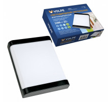 Потолочный светодиодный светильник Volpe ULW-Q280 22W/4000K/S02 IP65 Black UL-00006711
