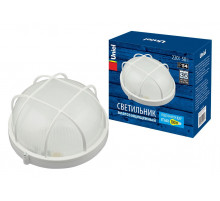 Потолочный светильник (UL-00006772) Uniel UWL-R02 100W/E27 IP54 White