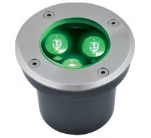 Ландшафтный светодиодный светильник (UL-00006819) Uniel ULU-B10A-3W/Green IP67 Grey