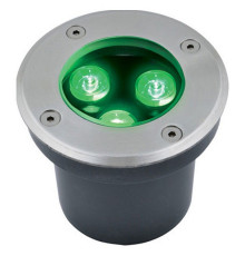Ландшафтный светодиодный светильник (UL-00006819) Uniel ULU-B10A-3W/Green IP67 Grey