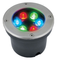 Ландшафтный светодиодный светильник (UL-00006821) Uniel ULU-B11A-6W/RGB IP67 Grey